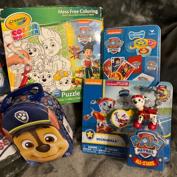 New Paw Patrol Assortment of 8 Items - Picture 2 of 6